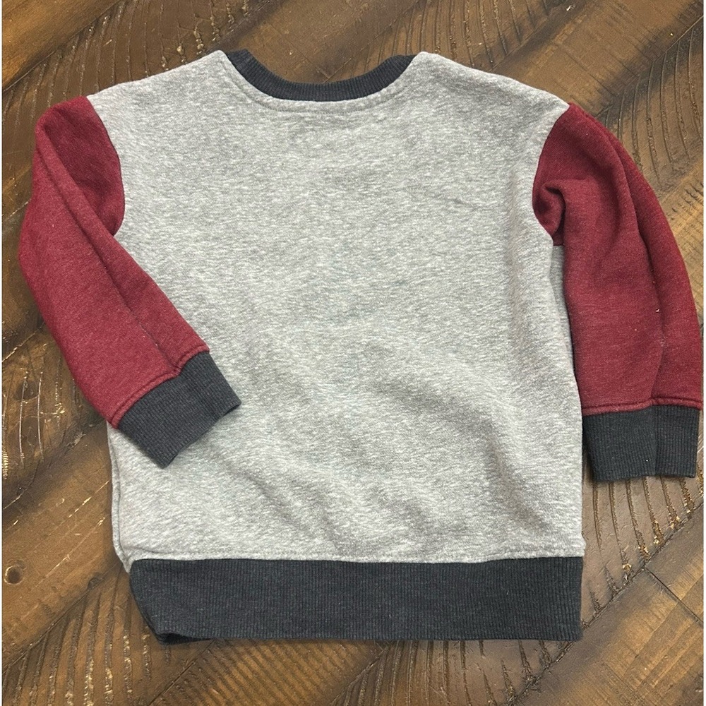 2T Boys Crew Neck Sweatshirt Cat & Jack, 12-18 mo Oshkosh jogger +‎ LS Tee - Picture 7 of 16